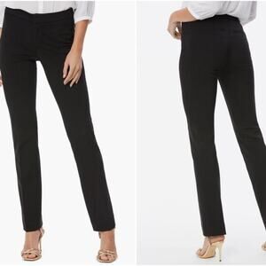 NYDJ Black Stretch Knit Trouser Size 10